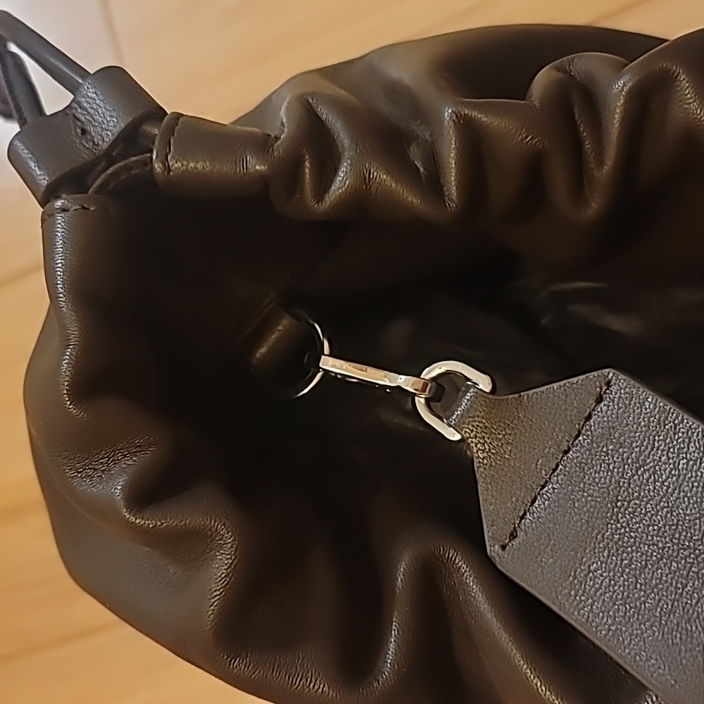 COS Cavatelli Clutch Bag In Brown - Picture 12 of 14